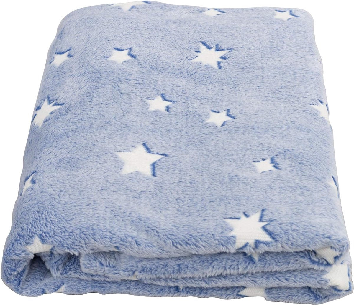 Glow in the Dark Stars Blanket – Soft & Cozy for Bed, Sofa, Travel (Random Design)