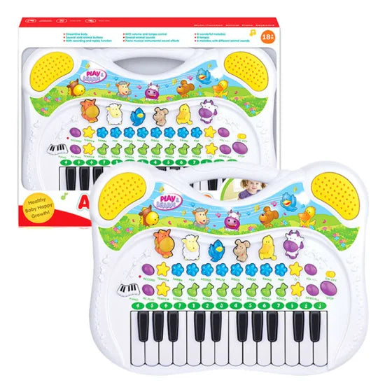Electronic Keyboard – Baby Musical Educational Animal Sound Toy Piano