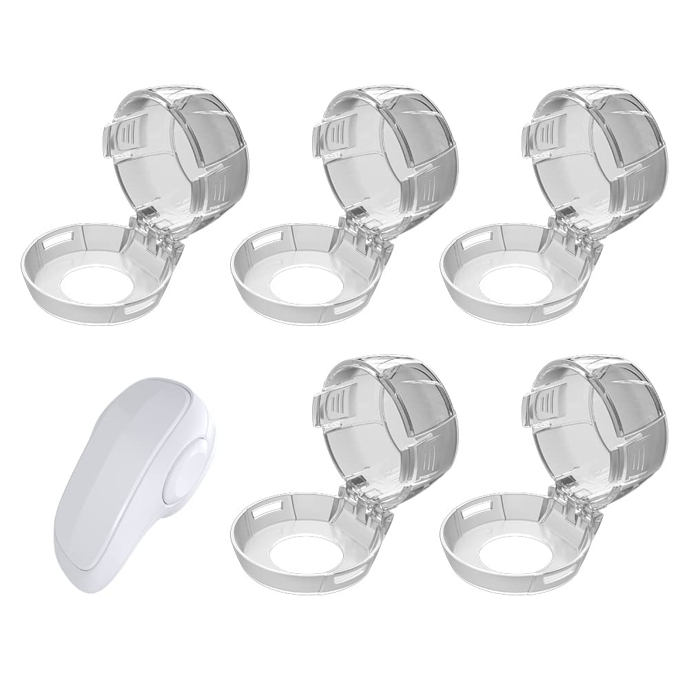 2 Pc Baby Safety Stove Knob Locks – Childproof Gas & Oven Covers