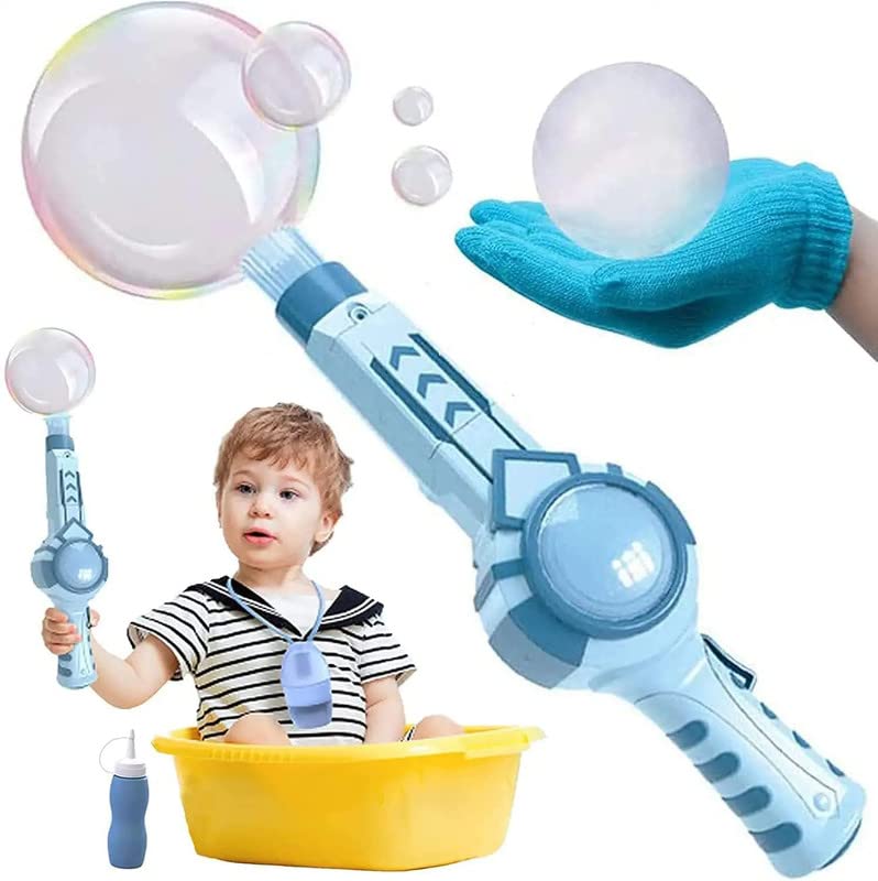 Elastic Smog Bubble Machine Toy – Heart Bubble Wand (Random Color)