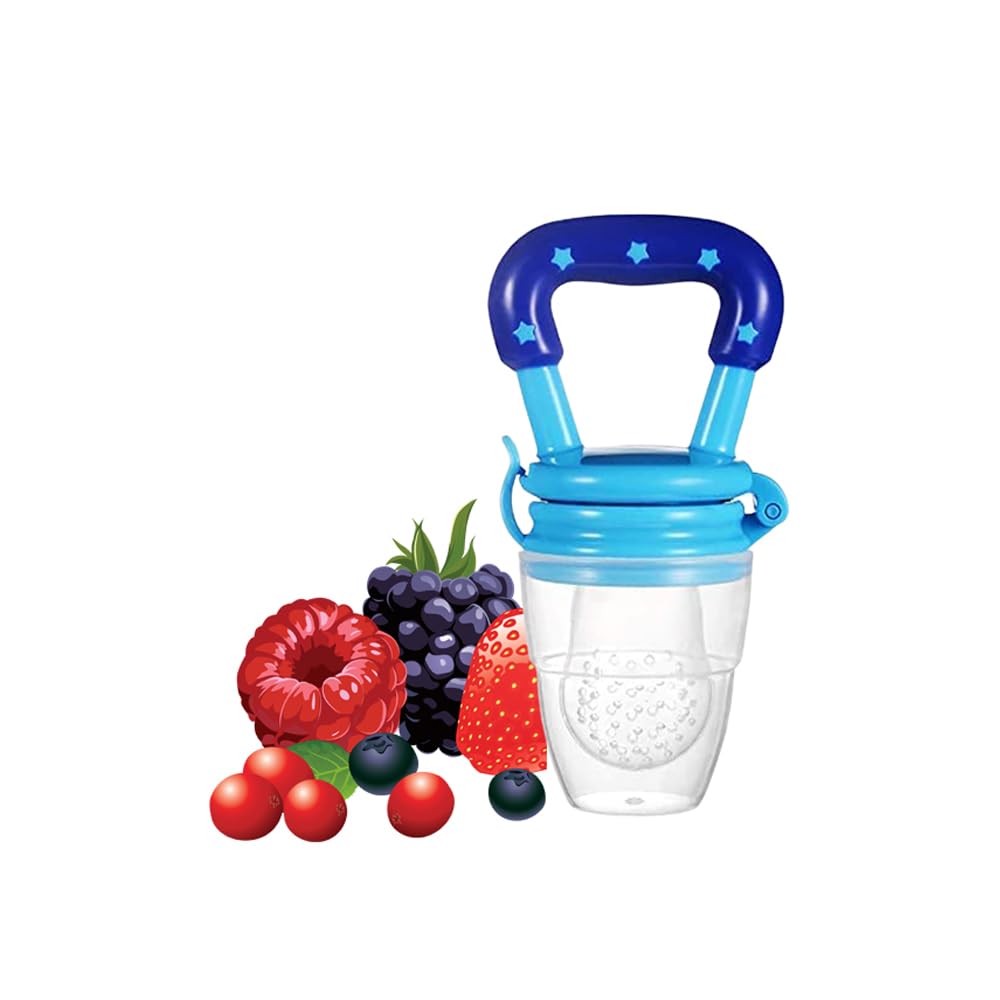 Baby Fruit Pacifier Feeder – Safe Silicone Teething Toy (Random Color)