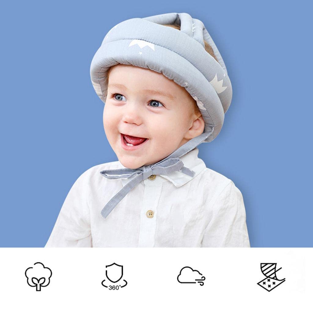 Baby Head Protector – Safety Crawling & Walking Helmet (Random colour / Design)