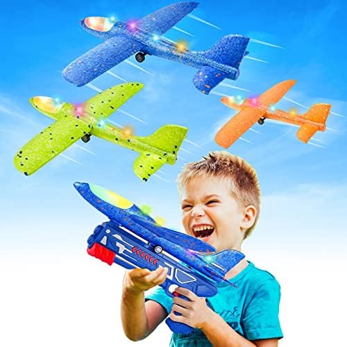 Airplane Launcher Gun Toy for Kids (Random Color)