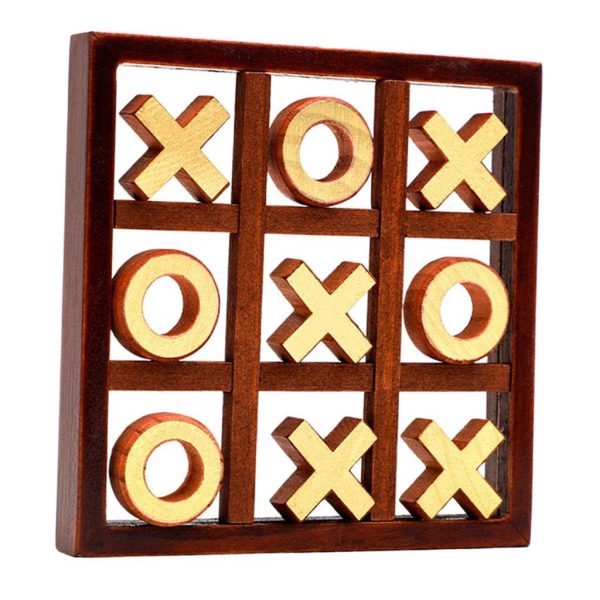 Tic-tac-toe Toy Xo Board Game Xo Chess Parent-child Educational Toys (Random Color)