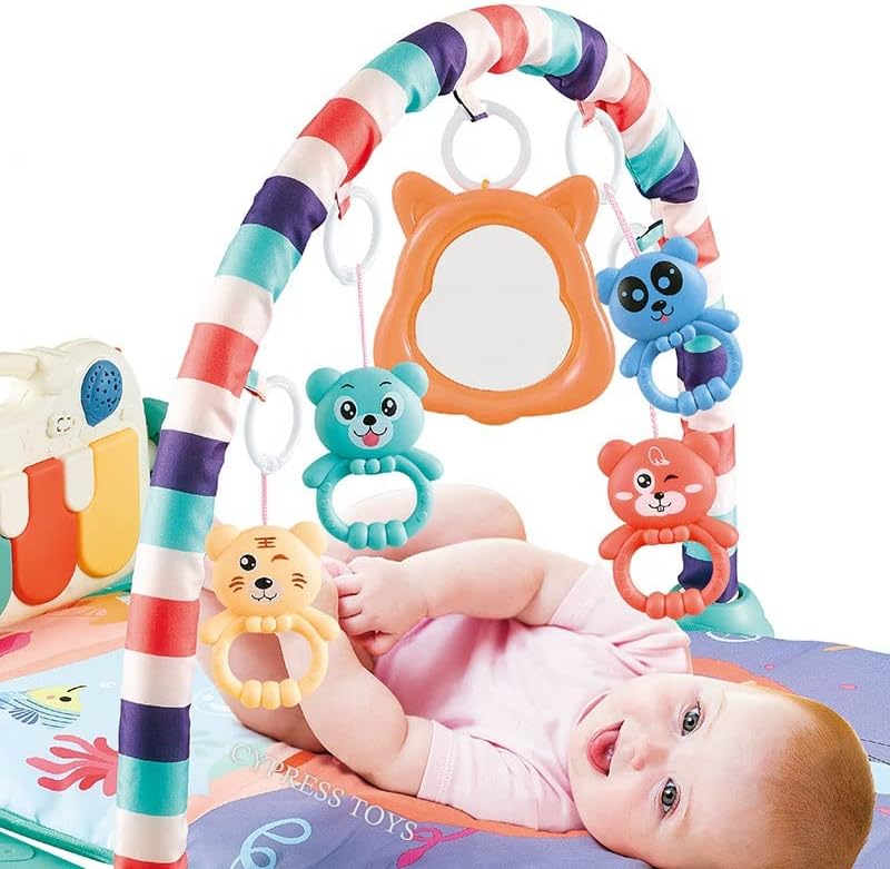 Kids Musical Piano Play Mat – With Lights & Music (Imported) (Random Color)