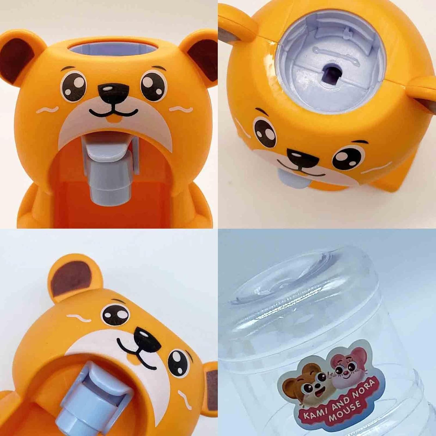 Cute Bear Water Dispenser Toy – Mini Drinking Fountain for Kids (Random Color)