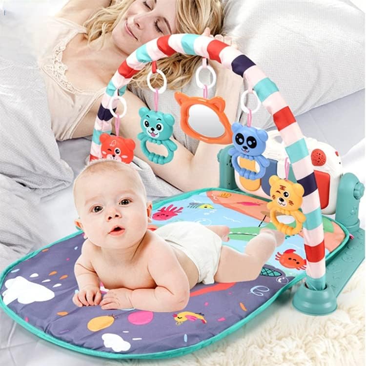 Kids Musical Piano Play Mat – With Lights & Music (Imported) (Random Color)