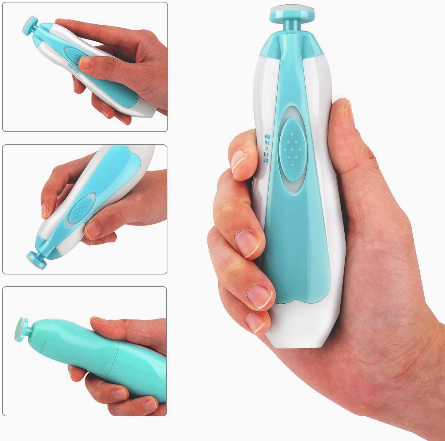 Electric Nail Clipper – Baby Nail Trimmer Clipper Set (Random Color)