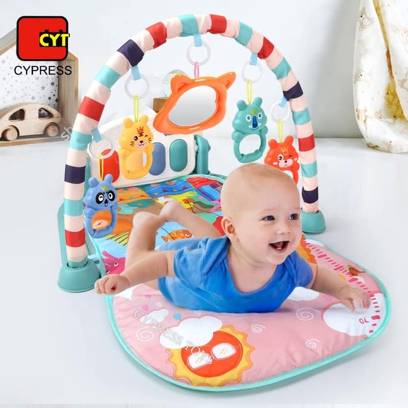 Kids Musical Piano Play Mat – With Lights & Music (Imported) (Random Color)