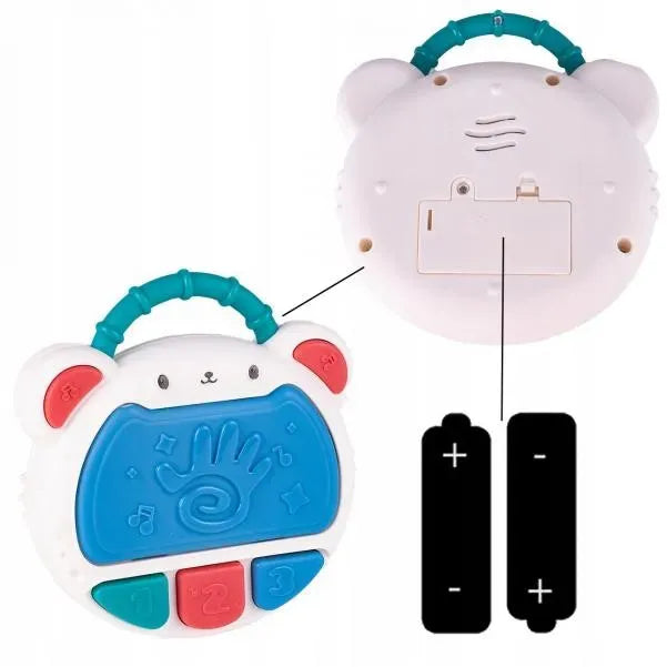 Flash Drum Toy for Kids – Musical Hand Drum with Lights & Music, Early Learning