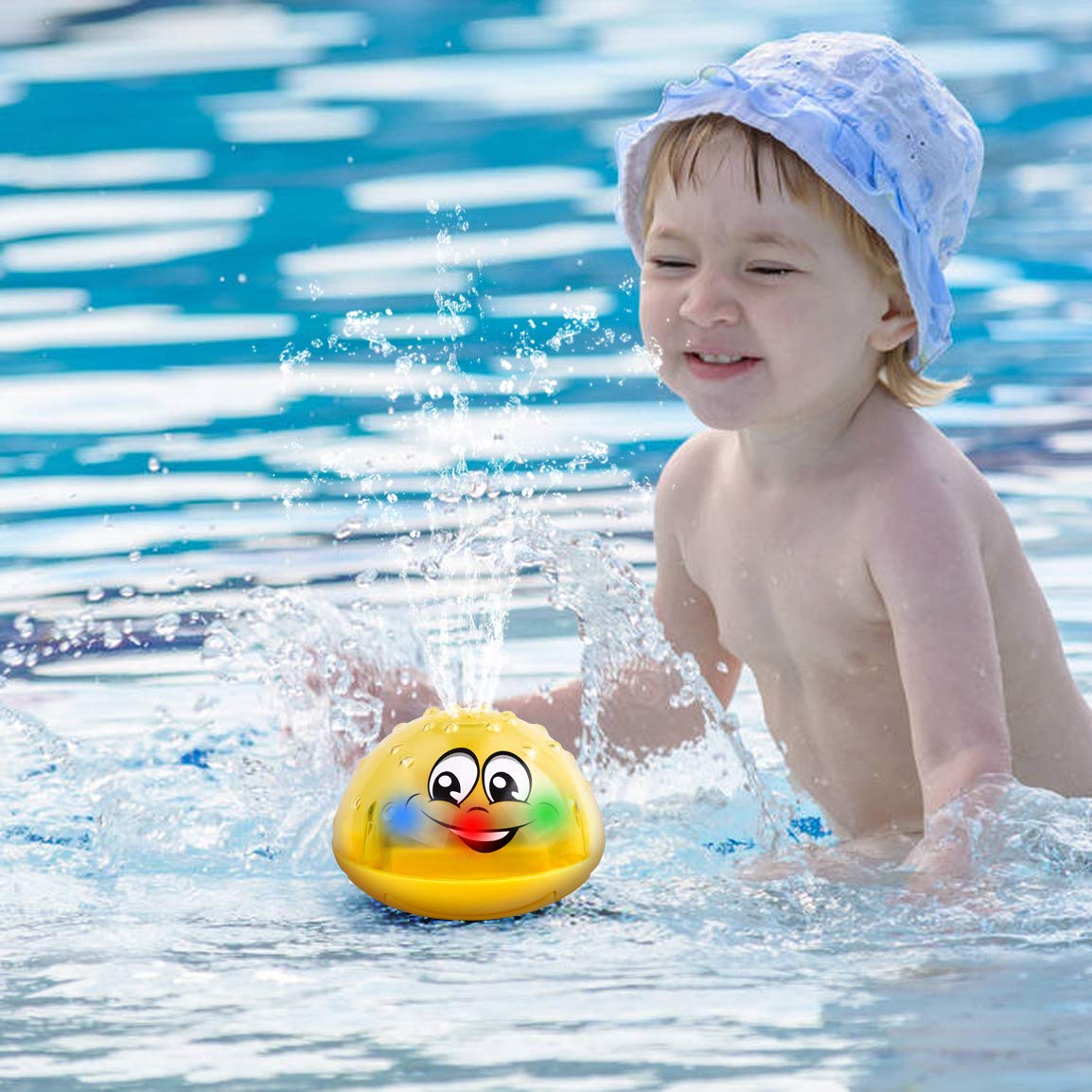 Refasy Automatic Water Spray Bath Toy – Spray Ball for Kids & Infants