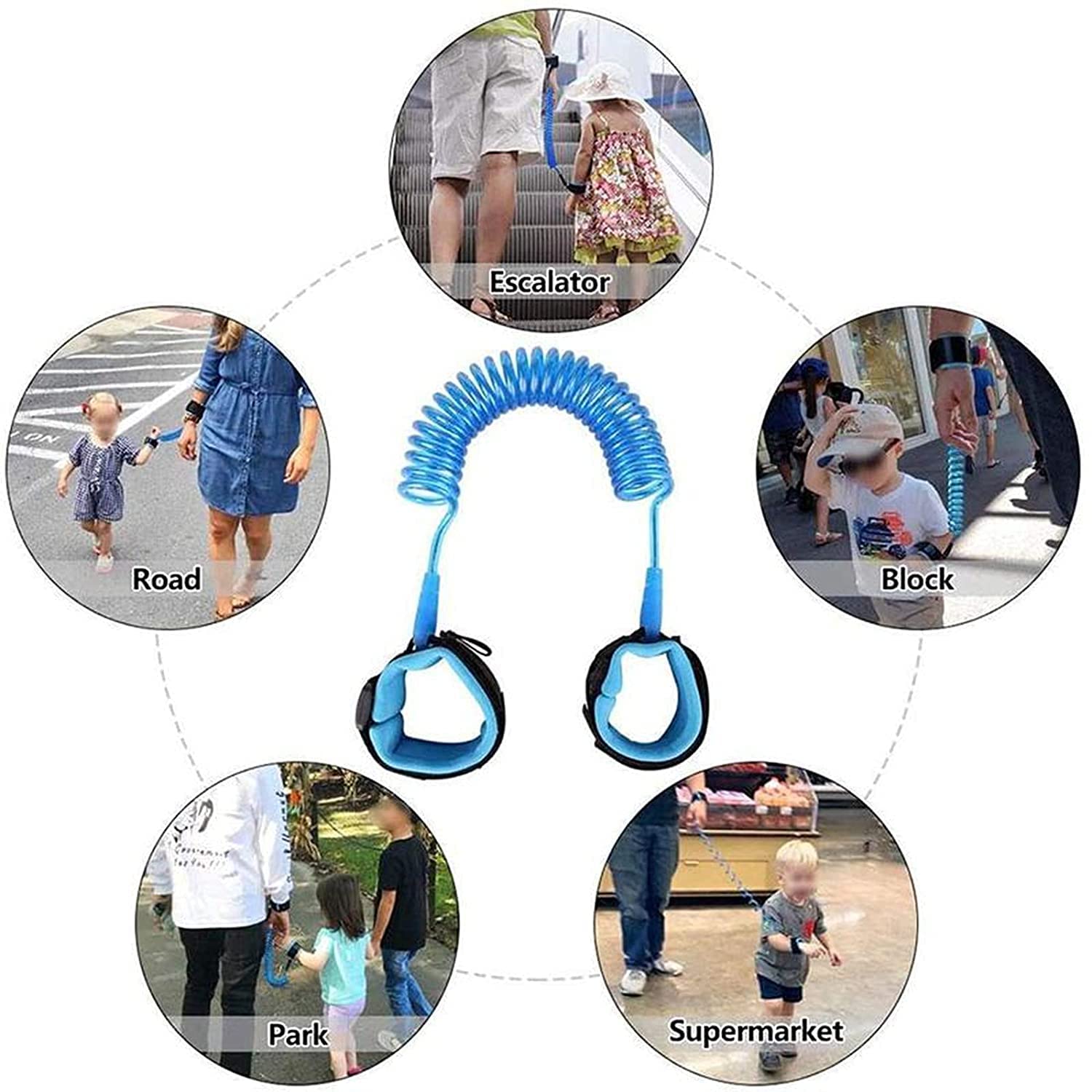 Baby Child Anti-Lost Wristband – Safety Harness & Leash for Toddlers