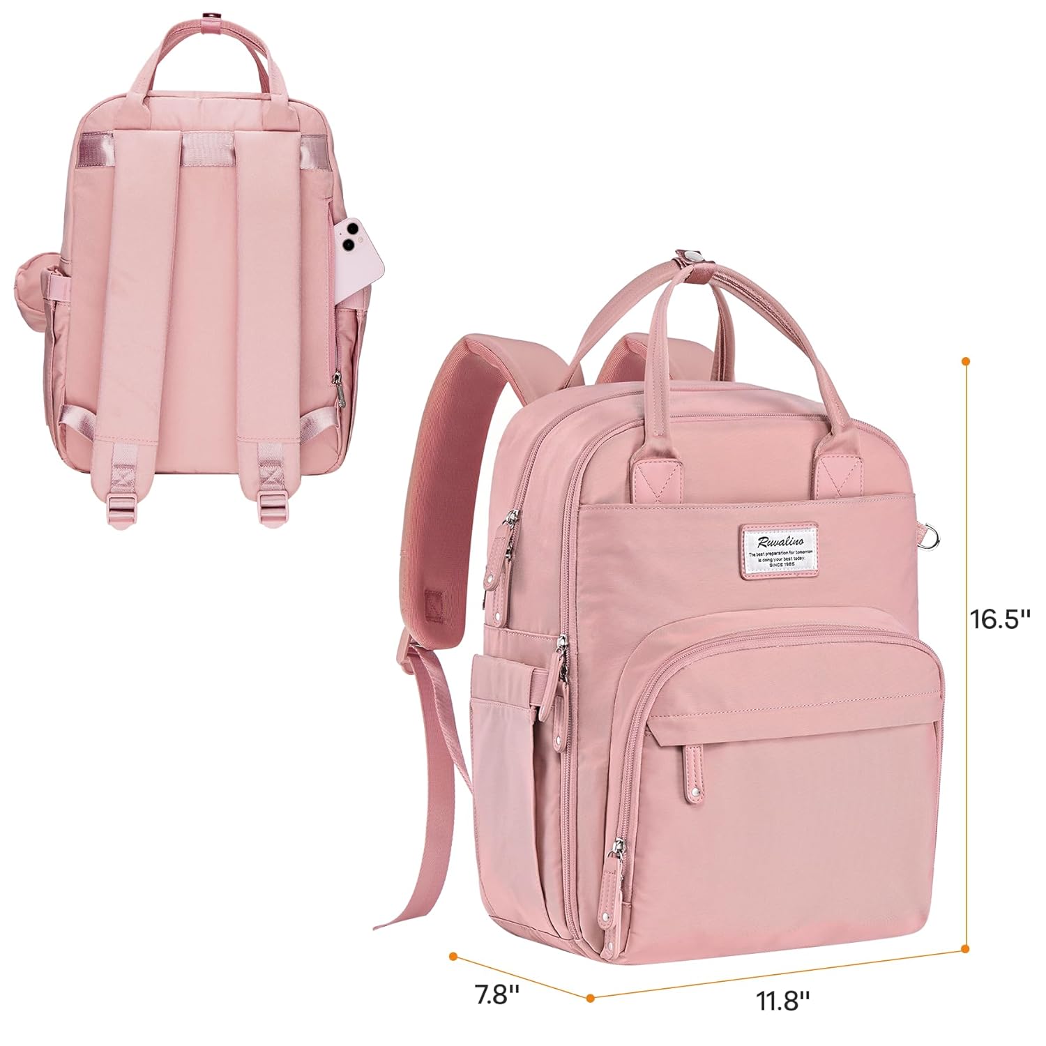 Large Capacity Waterproof Mummy Bag – Multi-Function Nursing Backpack