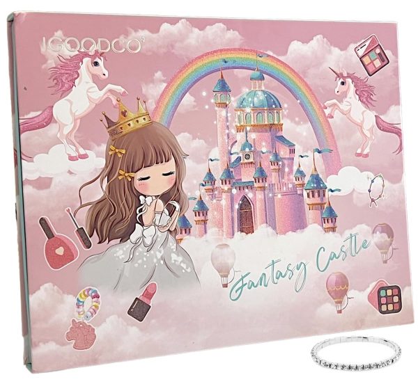 Kids Beauty Makeup Kit for Girls – Doll Cosmetic Set with Bag