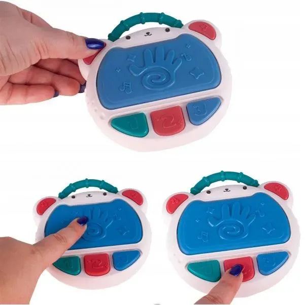 Flash Drum Toy for Kids – Musical Hand Drum with Lights & Music, Early Learning
