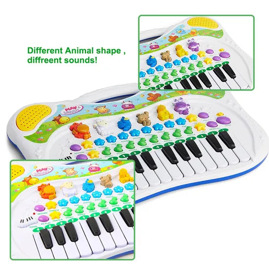 Electronic Keyboard – Baby Musical Educational Animal Sound Toy Piano