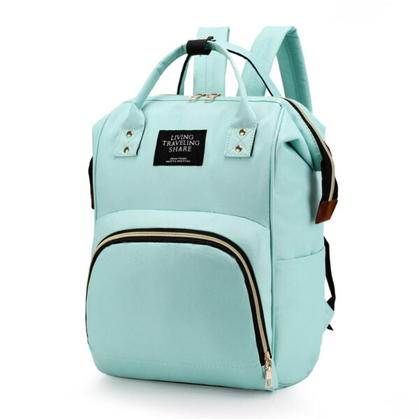 Large Capacity Waterproof Mummy Bag – Multi-Function Nursing Backpack