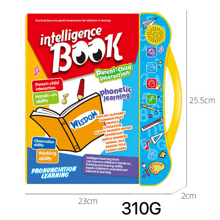 Intelligence Book – English Letters & Words Learning E-Book for Toddlers