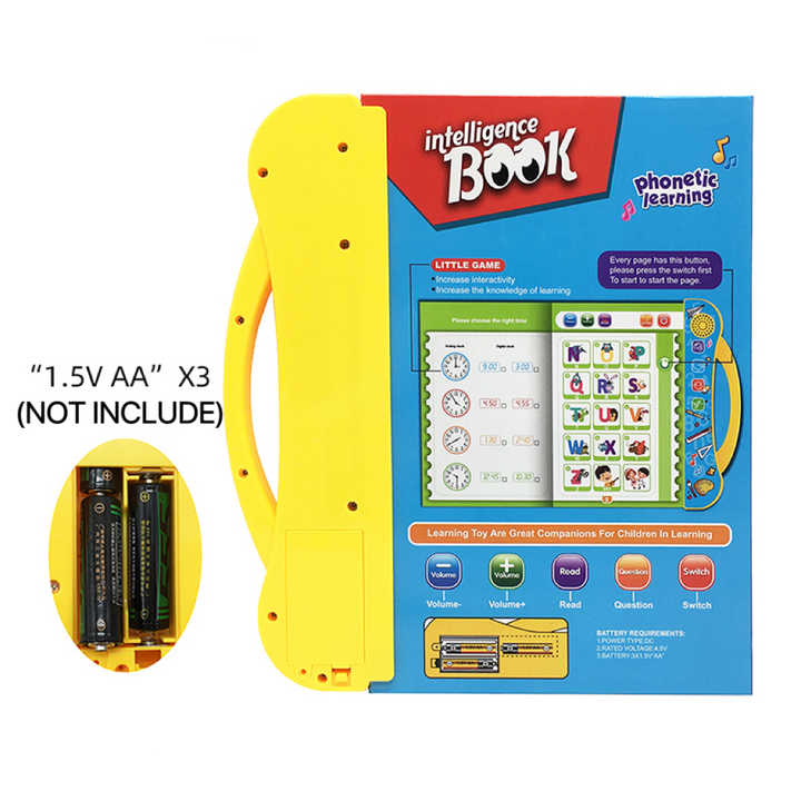 Intelligence Book – English Letters & Words Learning E-Book for Toddlers