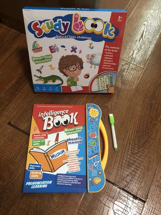 Intelligence Book – English Letters & Words Learning E-Book for Toddlers