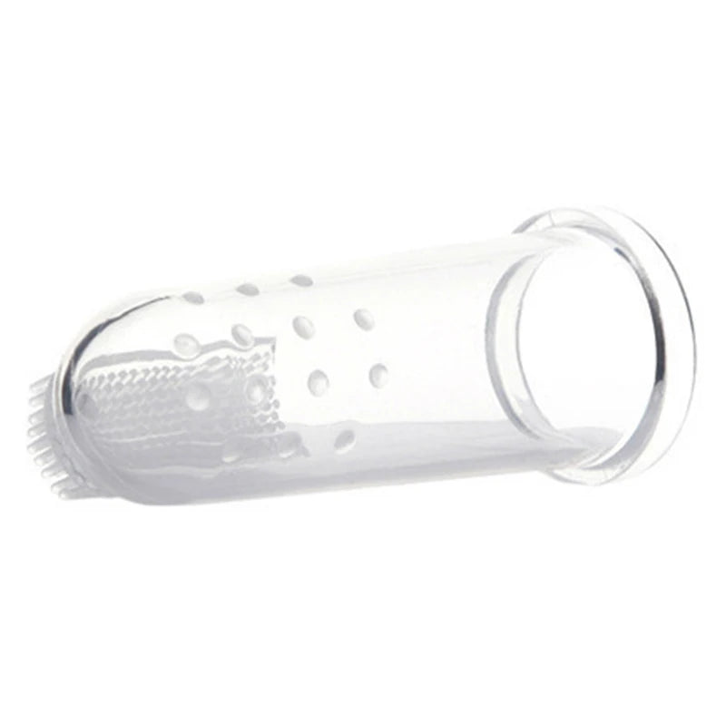 Baby Finger Toothbrush with Case – Soft Silicone Infant Teeth Cleaner
