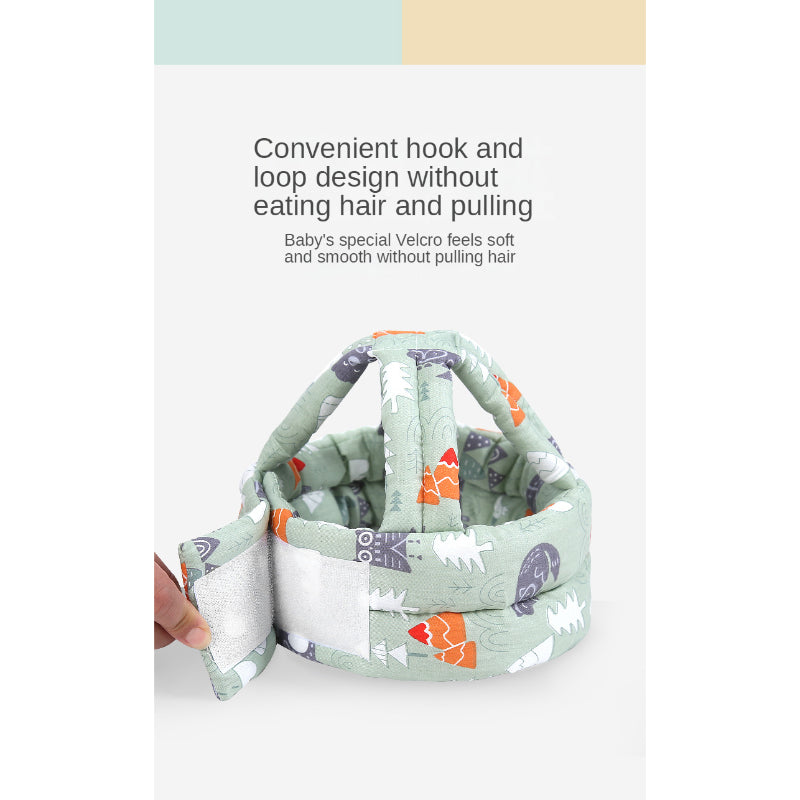 Baby Head Protector – Safety Crawling & Walking Helmet (Random colour / Design)