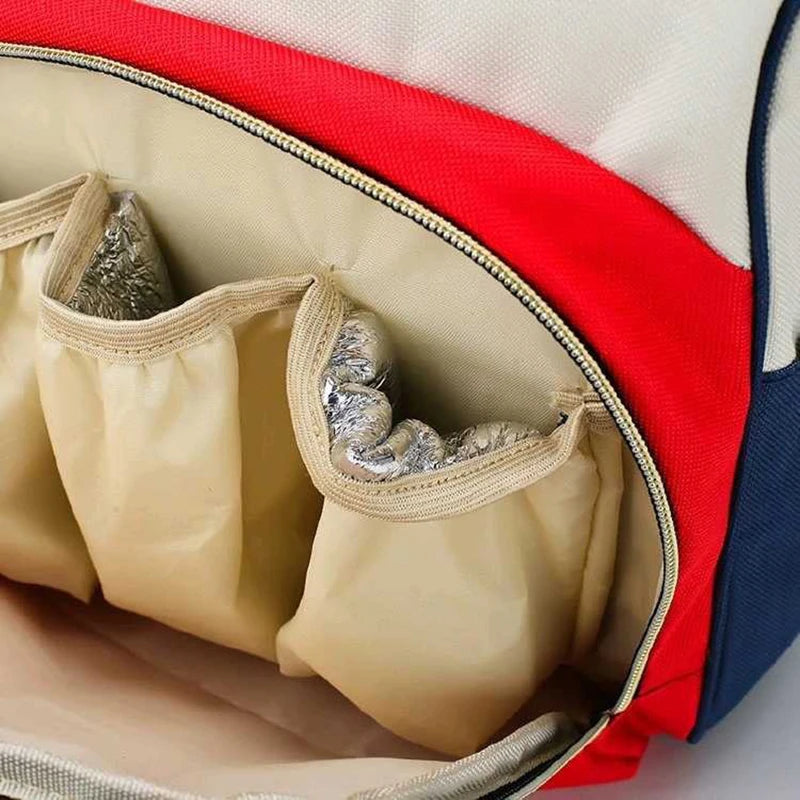 Large Capacity Multi-Function Mummy Nursing Backpack – Unisex (Random Color)