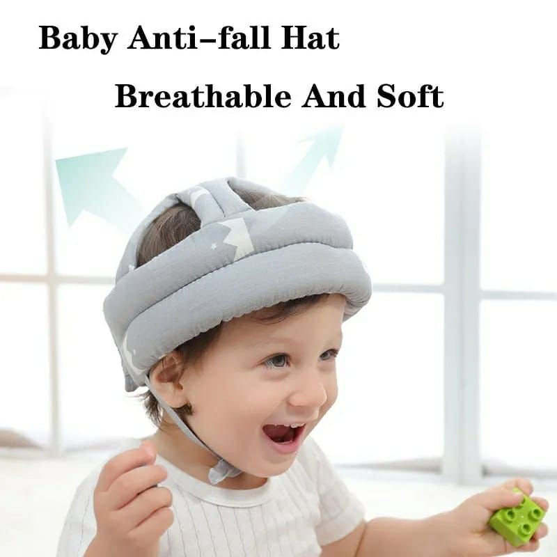 Baby Head Protector – Safety Crawling & Walking Helmet (Random colour / Design)