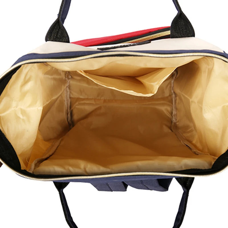 Large Capacity Multi-Function Mummy Nursing Backpack – Unisex (Random Color)