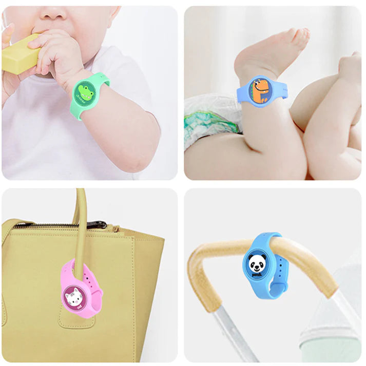1 Pc Kid-Friendly Mosquito Repellent Wristband – Anti-Mosquito Band (Random Color)