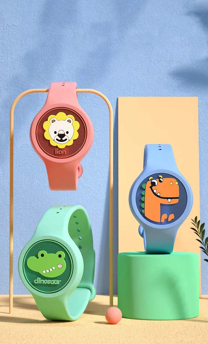 1 Pc Kid-Friendly Mosquito Repellent Wristband – Anti-Mosquito Band (Random Color)