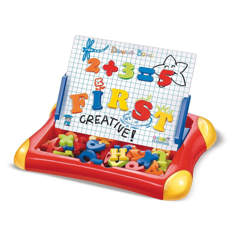 32 PCS Magnetic 2 In 1 Colorful Drawing Learning Case For Kids