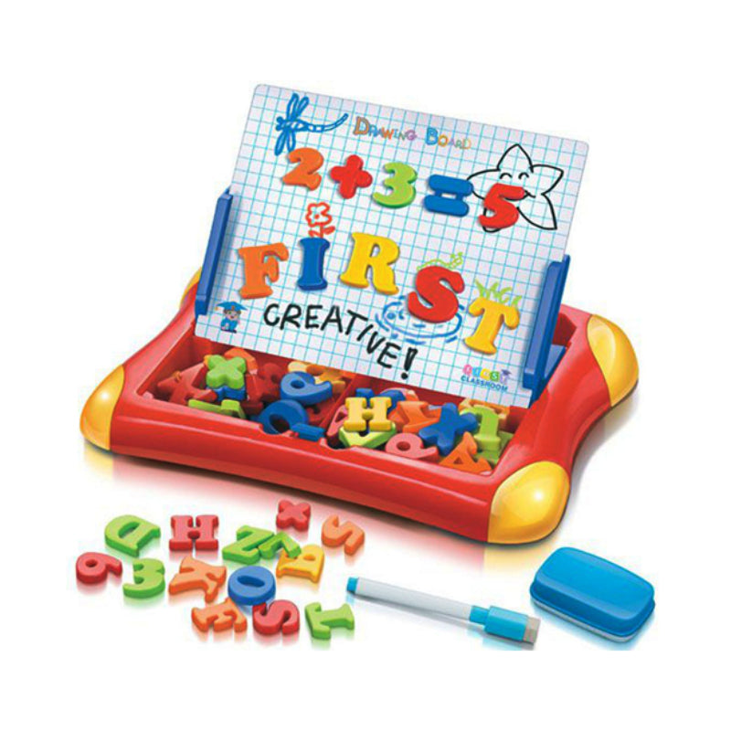 32 PCS Magnetic 2 In 1 Colorful Drawing Learning Case For Kids
