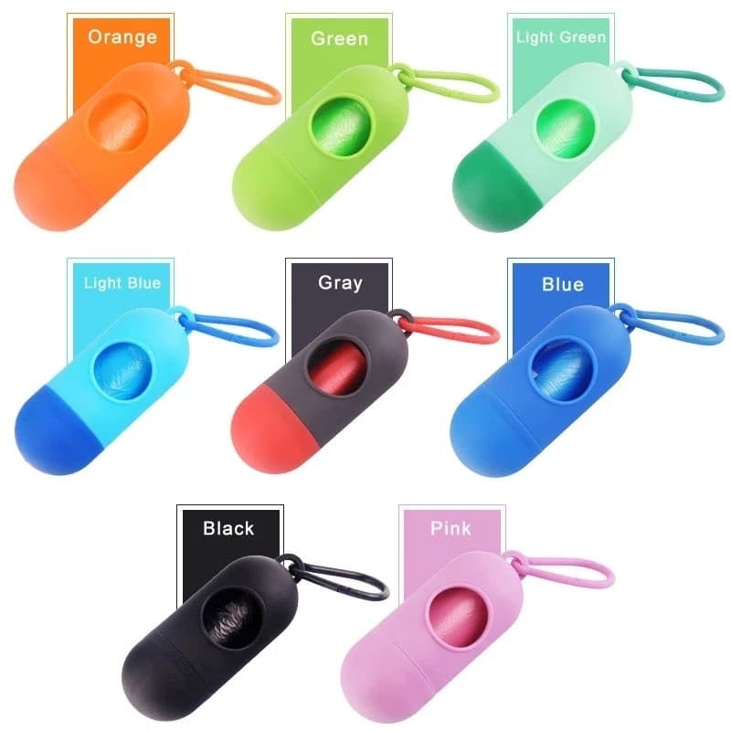 Disposable Baby Diaper Bag Kit with Dispenser Clip (Random Color)