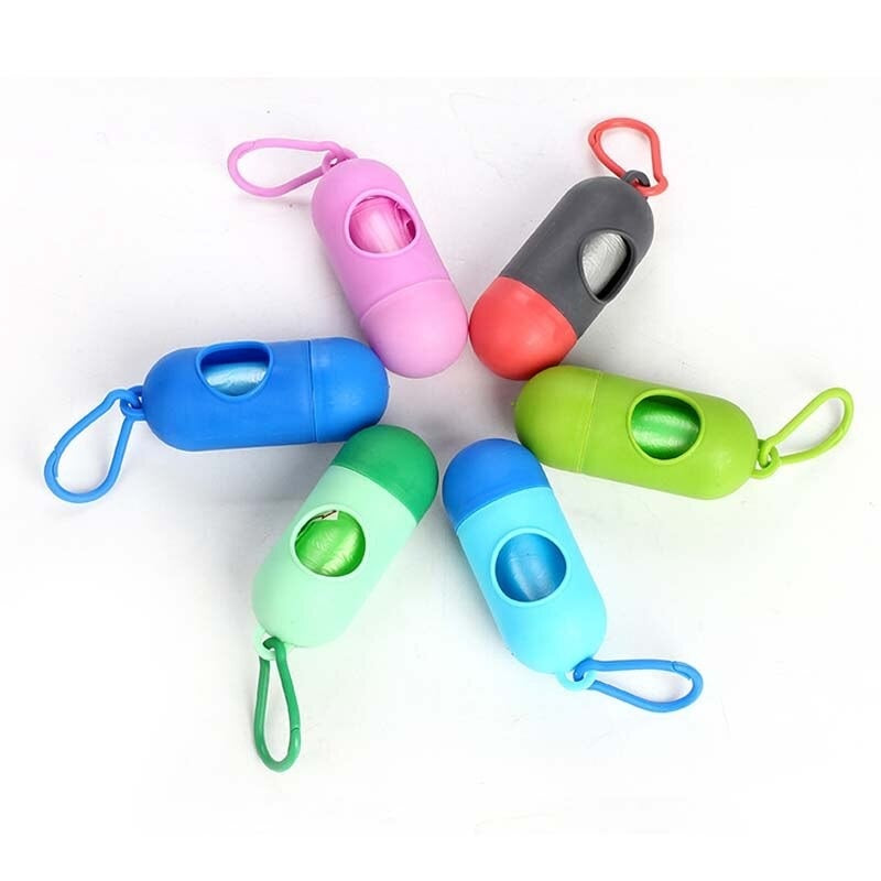 Disposable Baby Diaper Bag Kit with Dispenser Clip (Random Color)