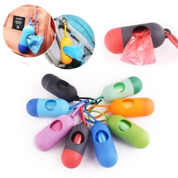 Disposable Baby Diaper Bag Kit with Dispenser Clip (Random Color)