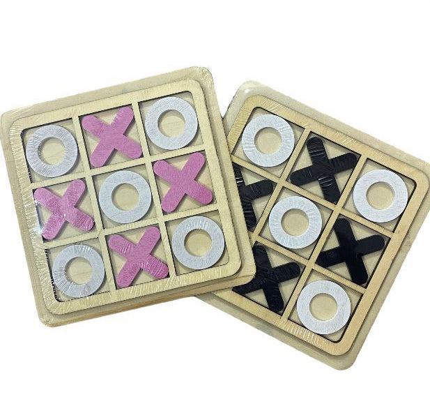 Tic-tac-toe Toy Xo Board Game Xo Chess Parent-child Educational Toys (Random Color)