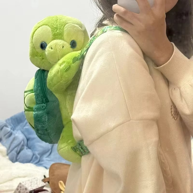 30cm Baby Sea Turtle Plush – Soft Stuffed Animal & Kids Backpack Doll