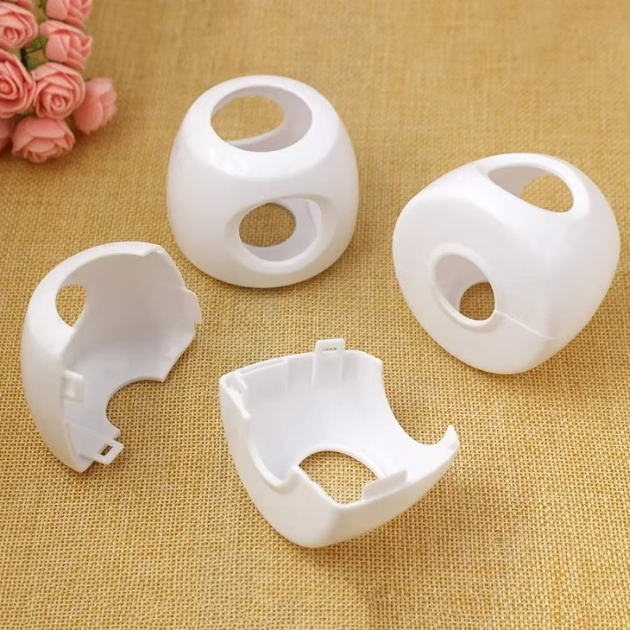 2 Pcs Baby Safety Door Knob Covers – Childproof Lock (Random Color)
