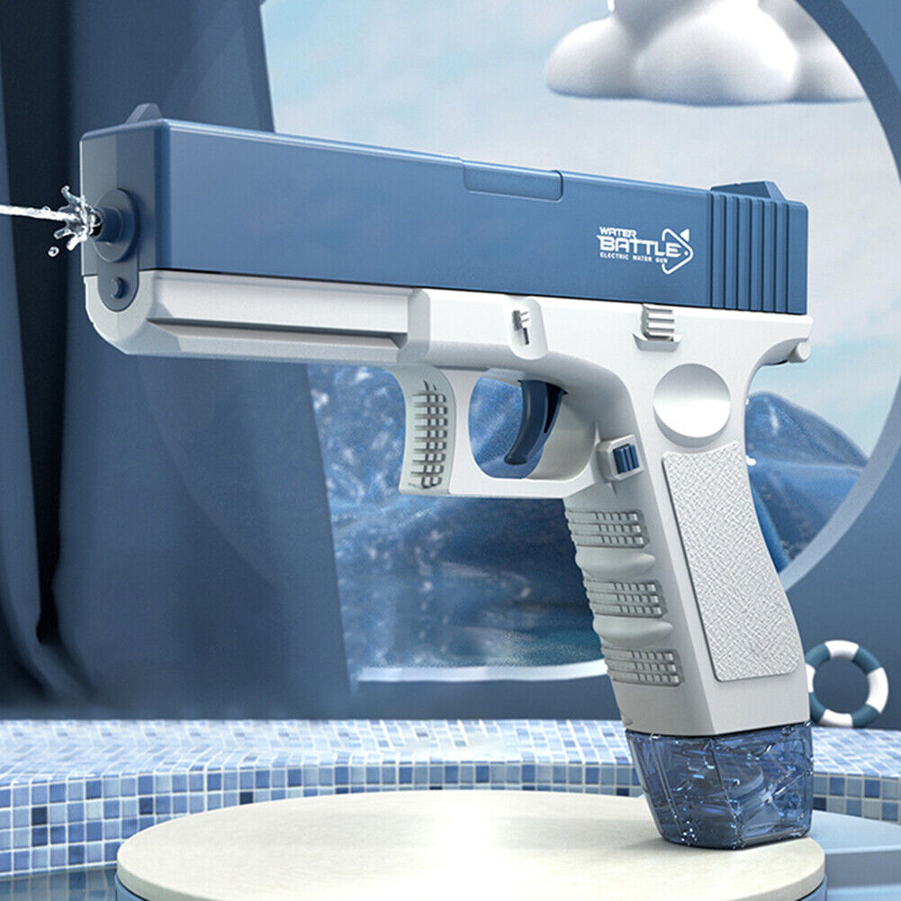 Electric Water Gun Toy – Large Capacity Outdoor Summer Shooting Game (Random Color)