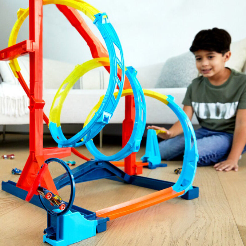 Hot Wheels Track Builder Unlimited Corkscrew Twist Kit Playset for Kids