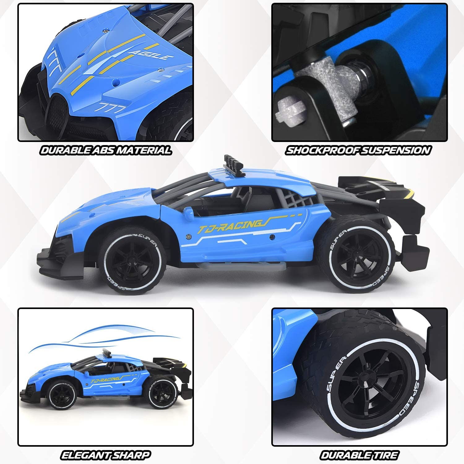 Drift RC Cars 1/18 Scale Remote Control 2.4Ghz High Speed Racing Sport Car Electric Toy