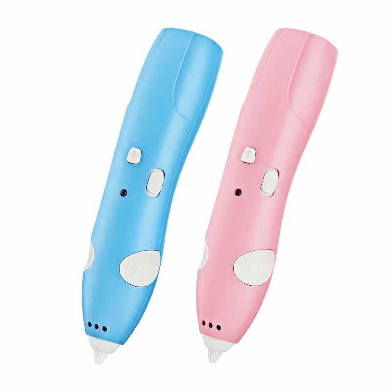 Unique 3D Colorful Printing Pen Toy For Kids With Built In Battery