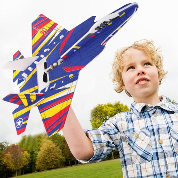 YJ035 Hand Throw Foam Airplane – Kids Toy