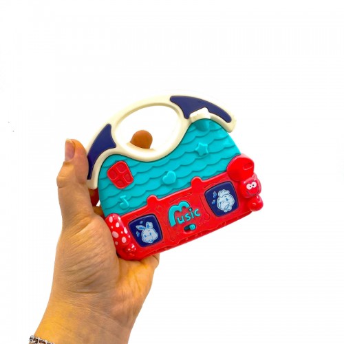 Colorful N Educational Baby House With Light & Music For Kids