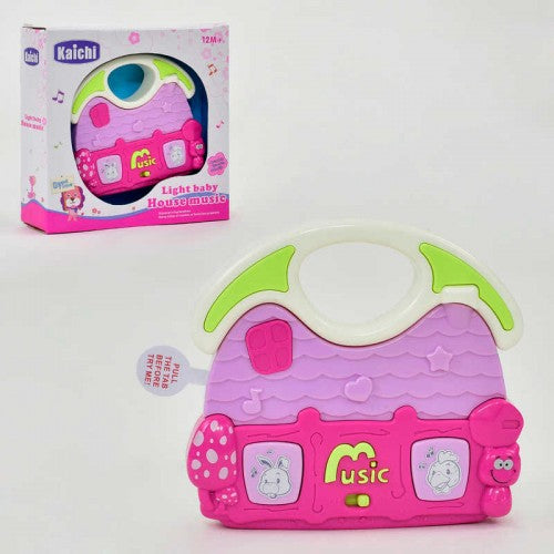 Colorful N Educational Baby House With Light & Music For Kids