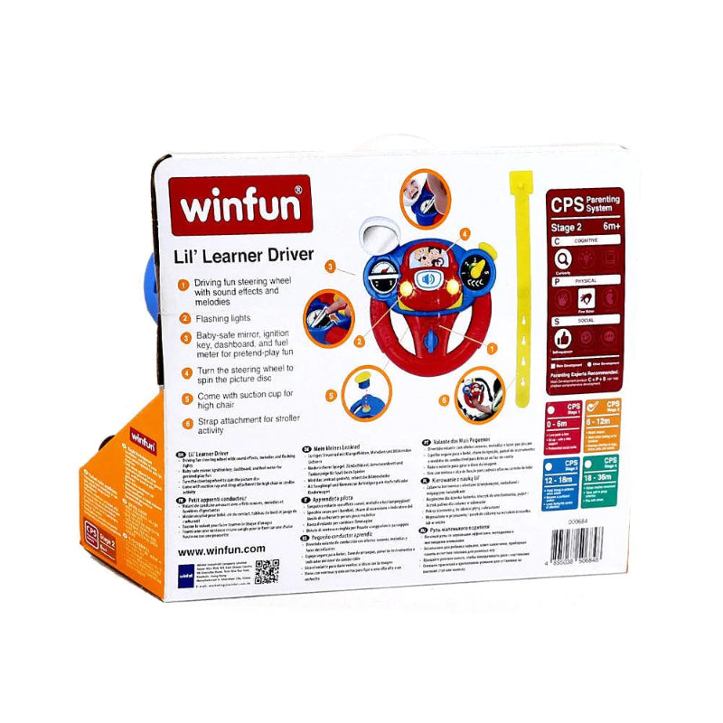 Early Learner Driver Pretend Play Steering for Kids