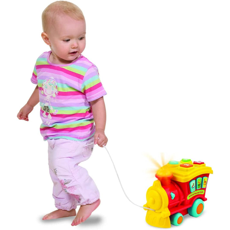 Pre School Win Fun English Learning Animal Sounds Train Toy for Kids