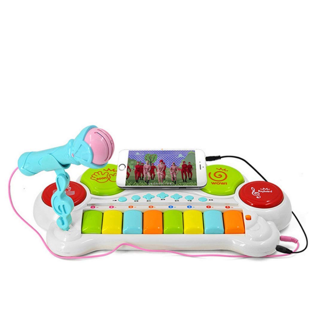 Funny Musical Piano Keyboard Mini Grand Piano Toy For Toddlers With Music Modes Microphone Educational Keyboard Musical Instrument