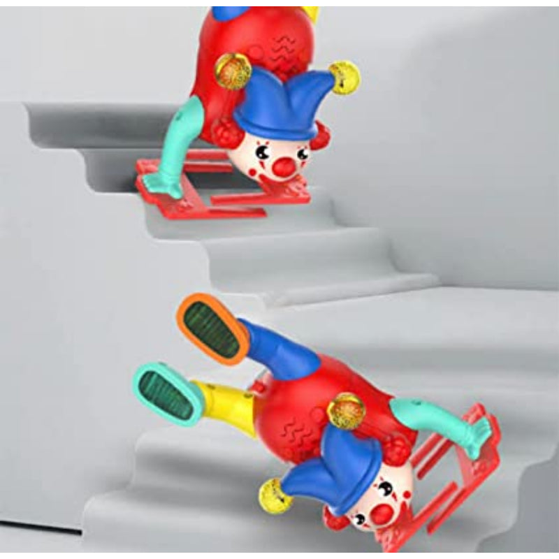 Electric Upside-Down Dancing Clown with Music and Lights